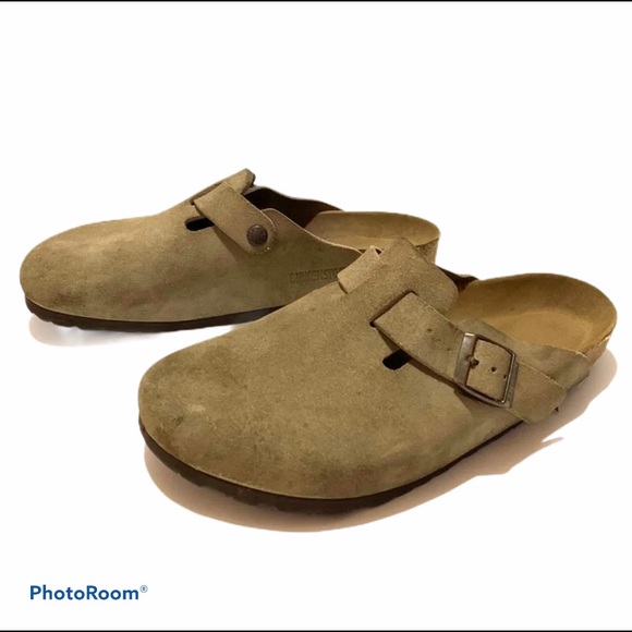 Birkenstock Shoes - Birkenstock Boston Suede Clogs